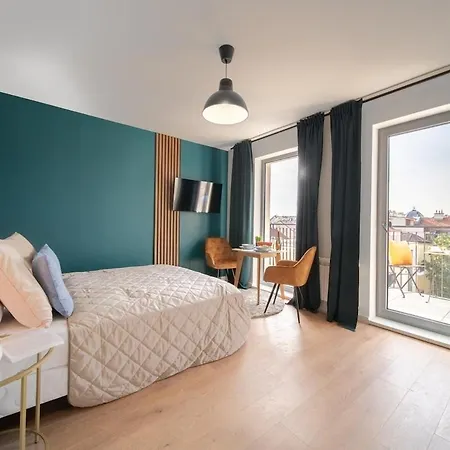 Cavallo Romantic Penthouse Center شقة براغ